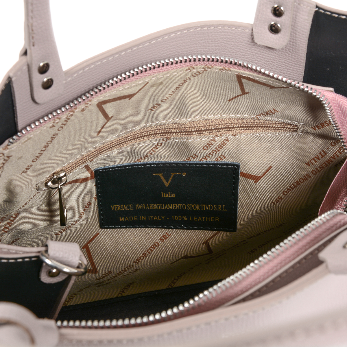Bolso de mano para mujer V 1969 Italia Rosa TATIANA
