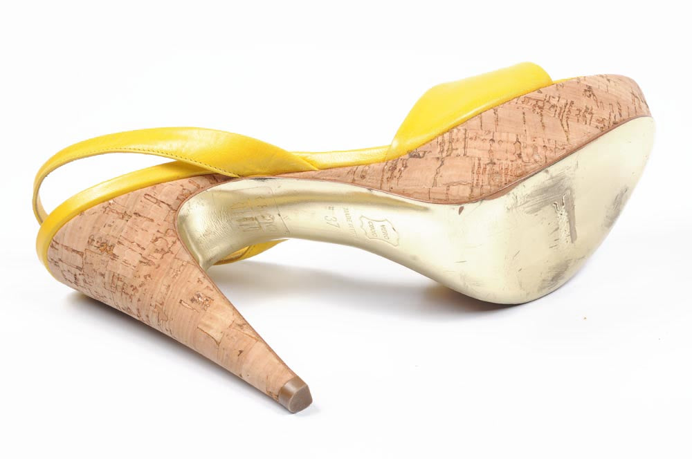 Sandalia de mujer Sebastian Milano S3112CA CAPRETTO GIALLO