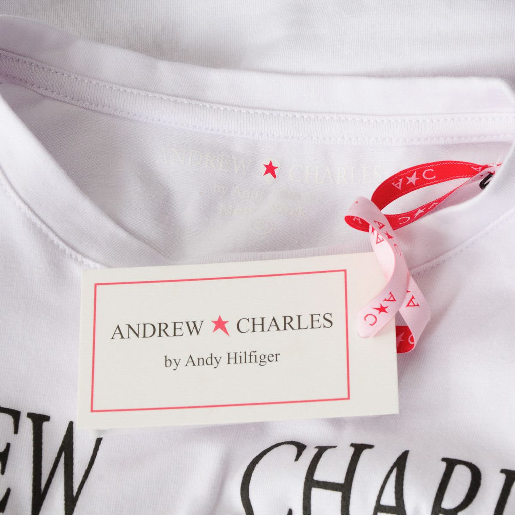 Camiseta para mujer Andrew Charles By Andy Hilfiger TS501 03 1002 TARANA BLANCA S14