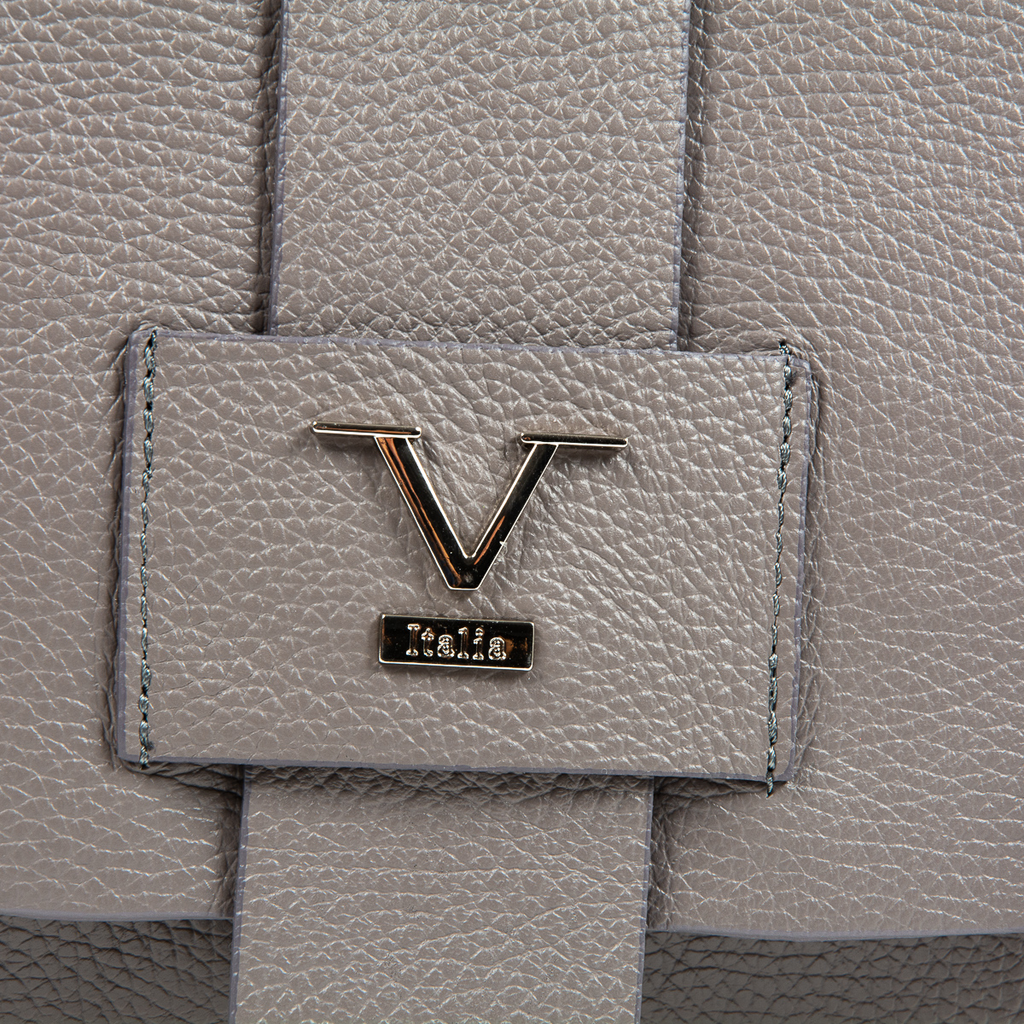 V 1969 Italia Womens Handbag Grey ELLY