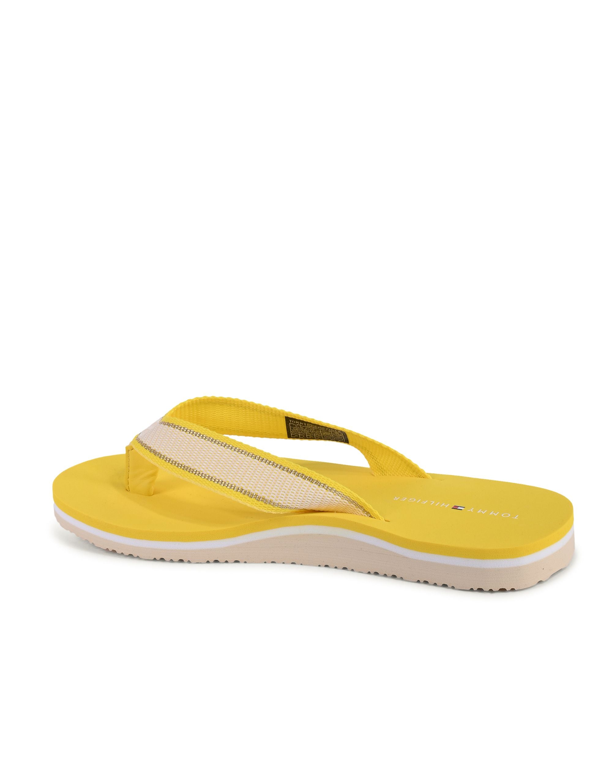 Tommy Hilfiger Womens Flip Flop Yellow FW0FW07262ZGS