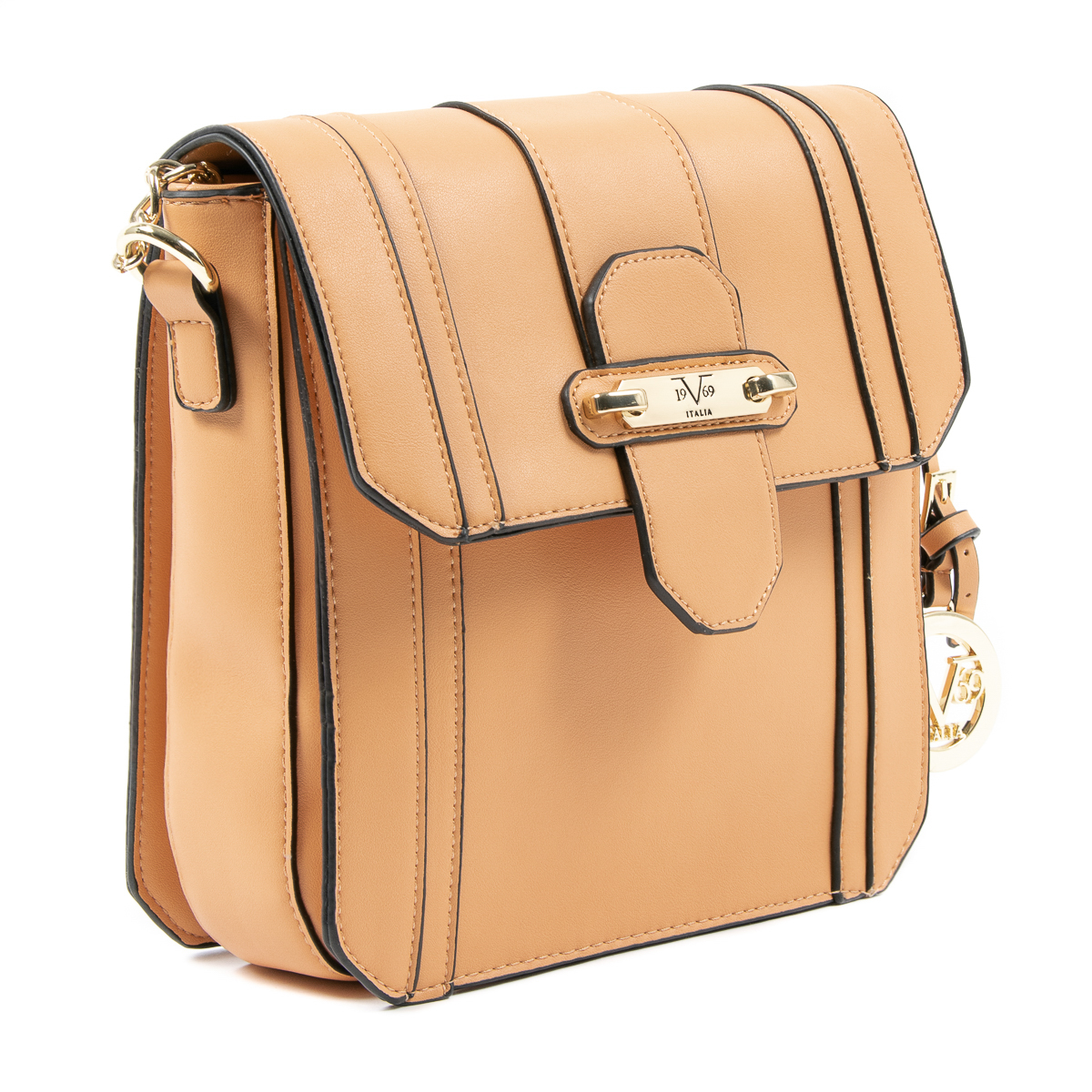 Bolso de mano para mujer V 1969 Italia Rosa LINDA