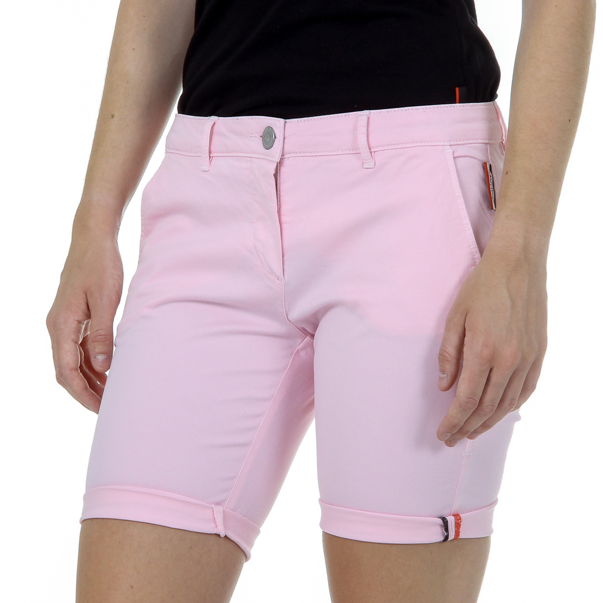 Pantalones cortos Andrew Charles para mujer, color rosa, SAFIA