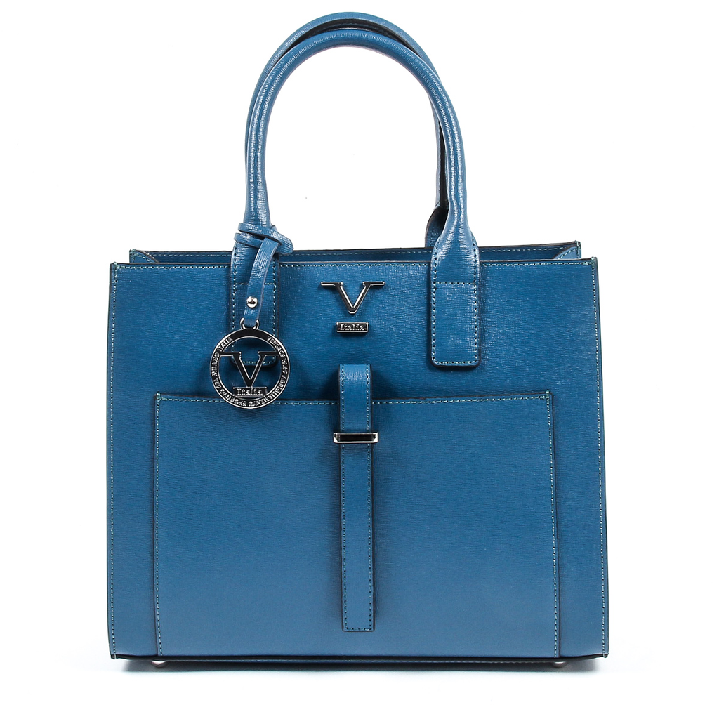 V 1969 Italia Bolso Mujer V006-S SAFFIANO PETROLIO