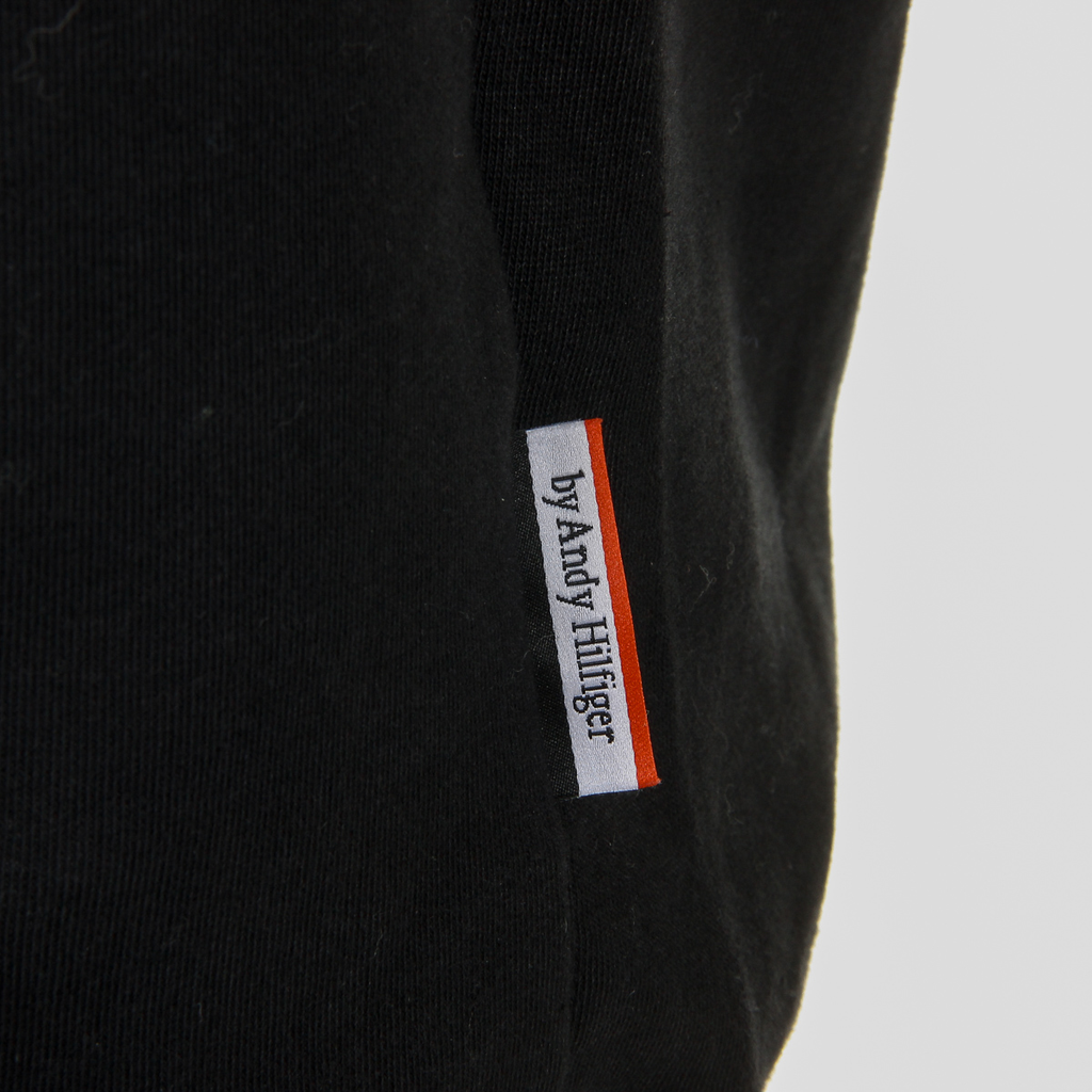 Sudadera con capucha Andrew Charles para hombre, manga larga, cuello redondo, color negro FIFI