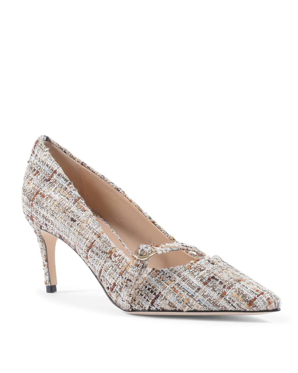 Zapatos Mary Jane con tacón de lazo tipo violín