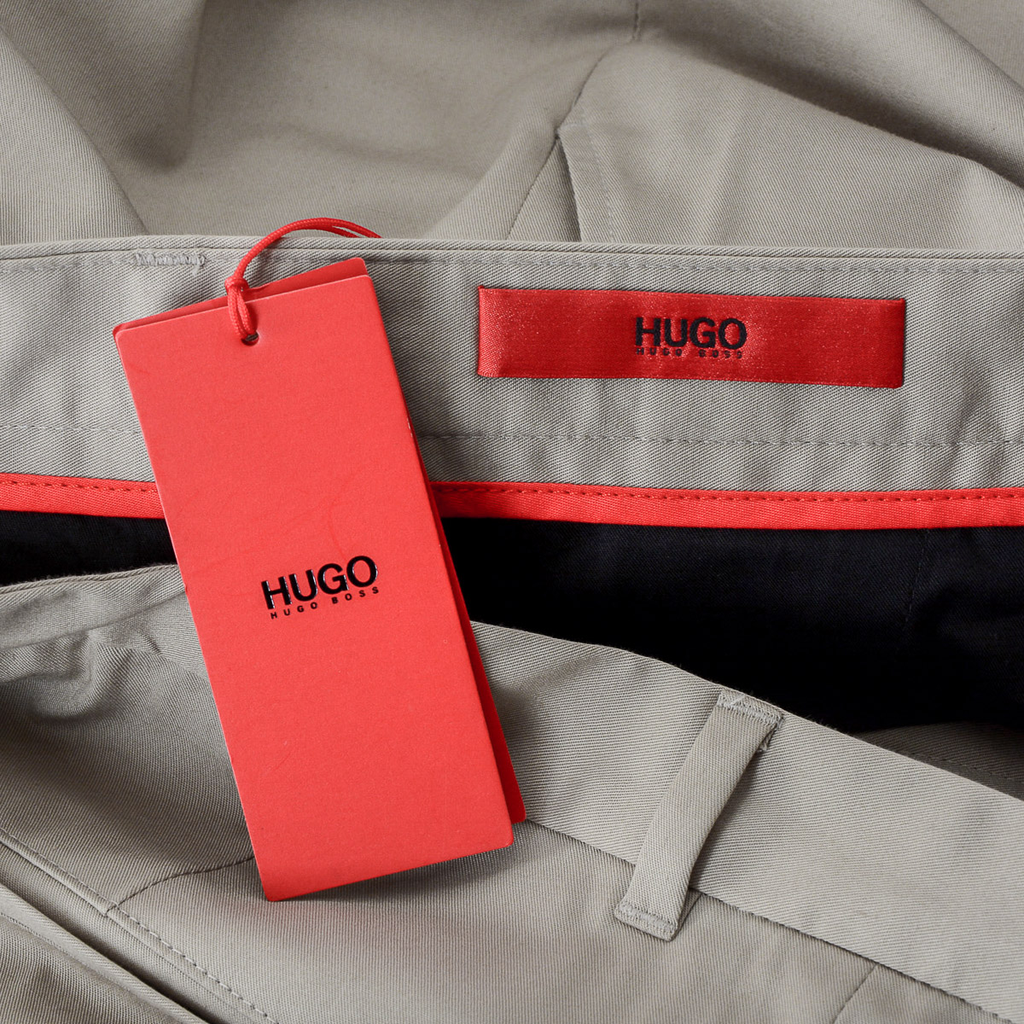 Pantalones Hugo Boss para hombre beige HELDOR