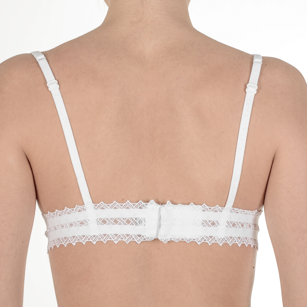 La Perla Womens Bra White