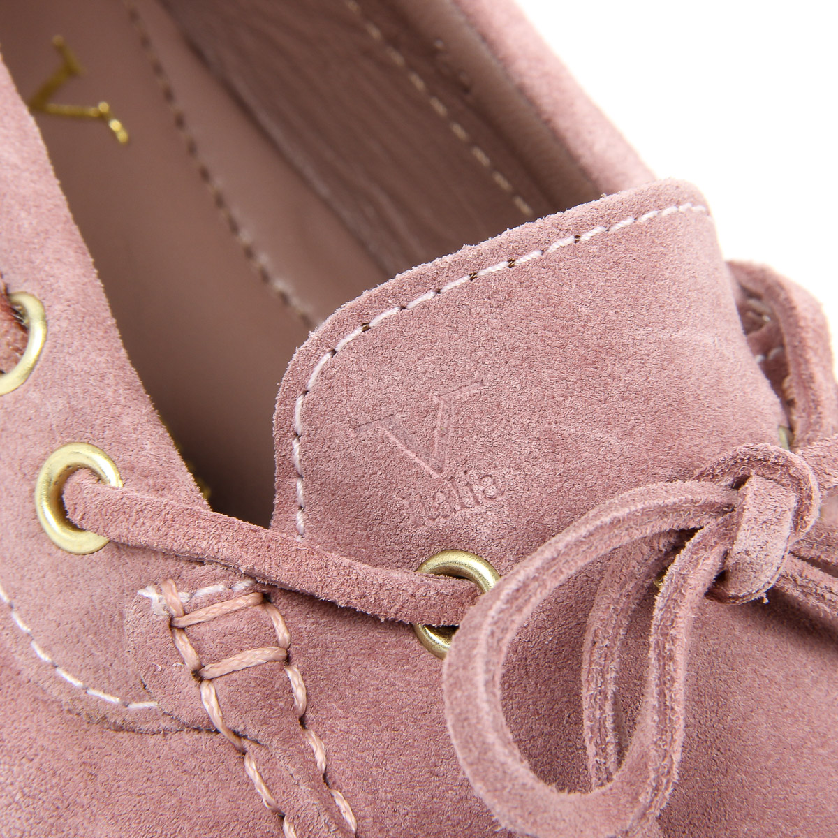 Mocasín para mujer V 1969 Italia Rosa PISA