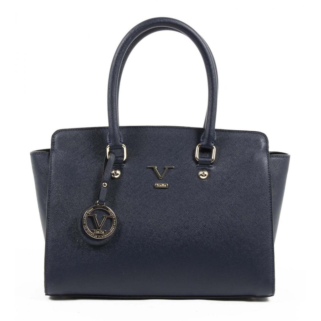 Bolso de mano para mujer V 1969 Italia VE07 AZUL MARINO