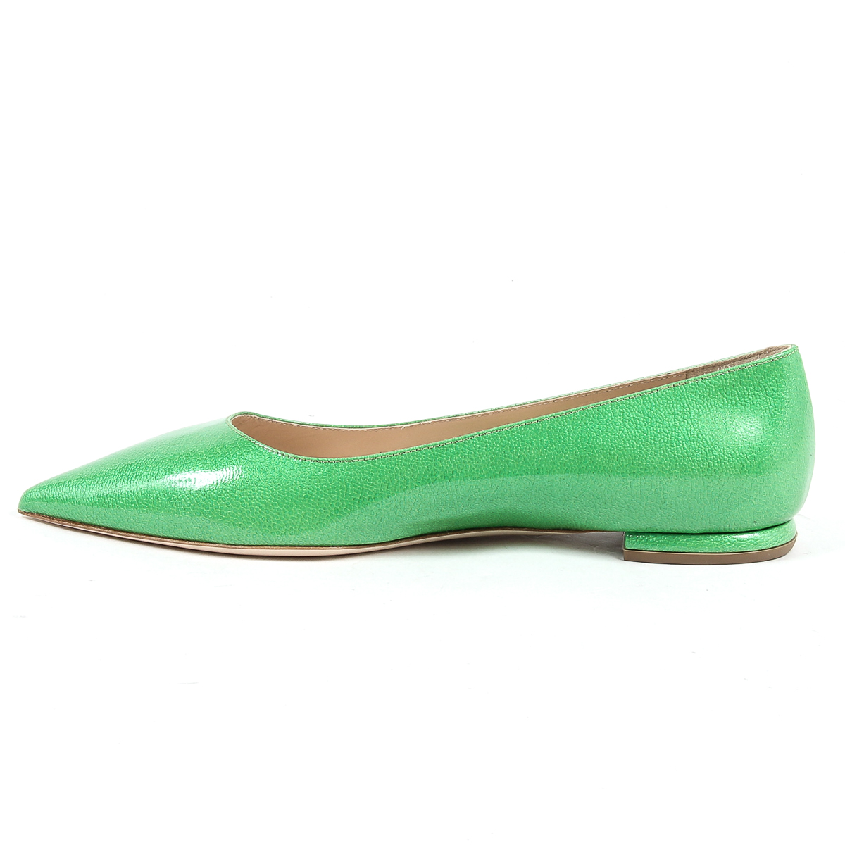 V 1969 Italia Womens Ballerina Green CHIARA