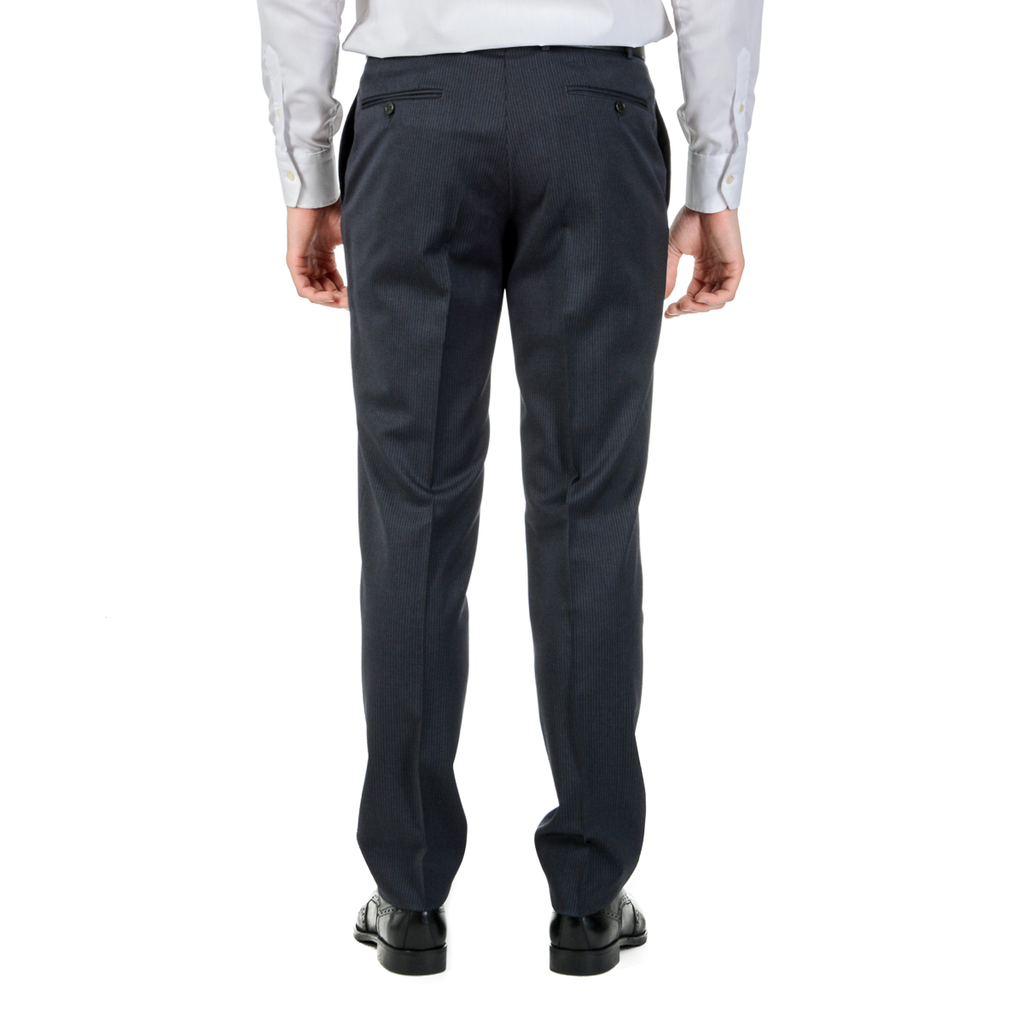 Canali Mens Suit Long Sleeves Dark Grey