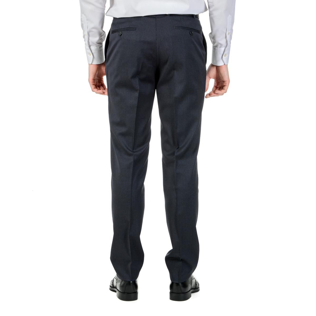 Canali Mens Suit Long Sleeves Dark Grey