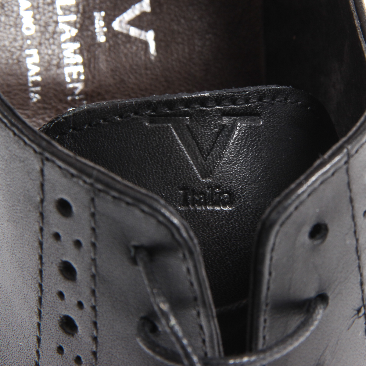 V 1969 Italia Mens Brogue Oxford Shoe