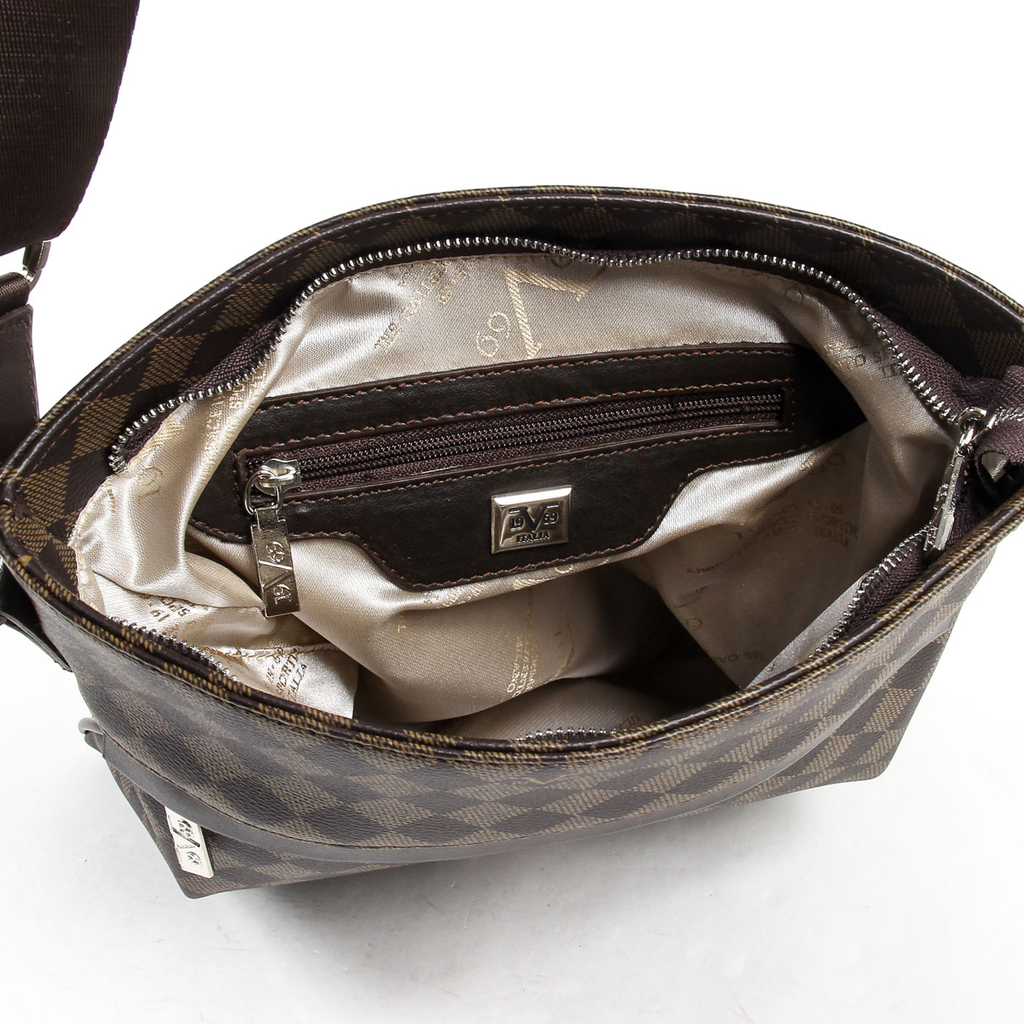 Bolso de hombro para hombre V 1969 Italia V1969017 CAFÉ CAFÉ