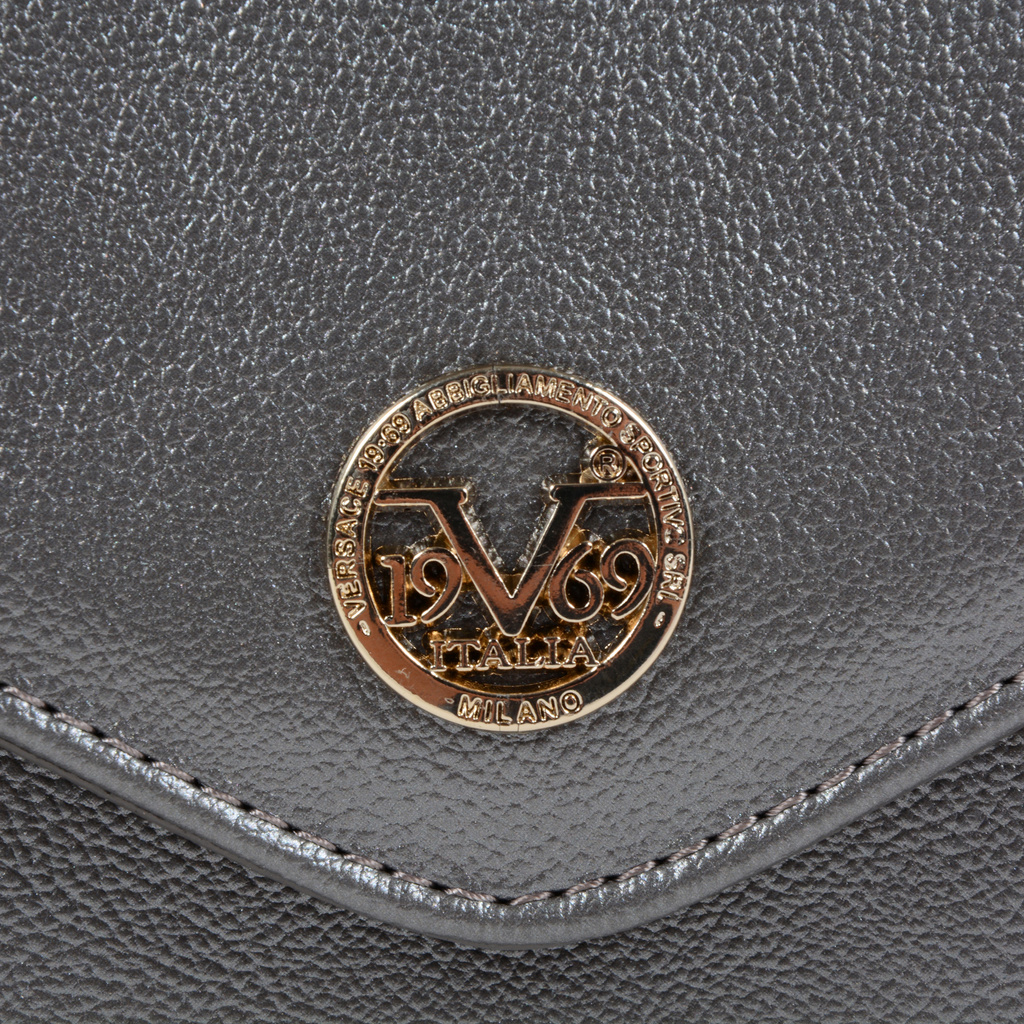 V 1969 Italia Womens Handbag Silver KYOTO