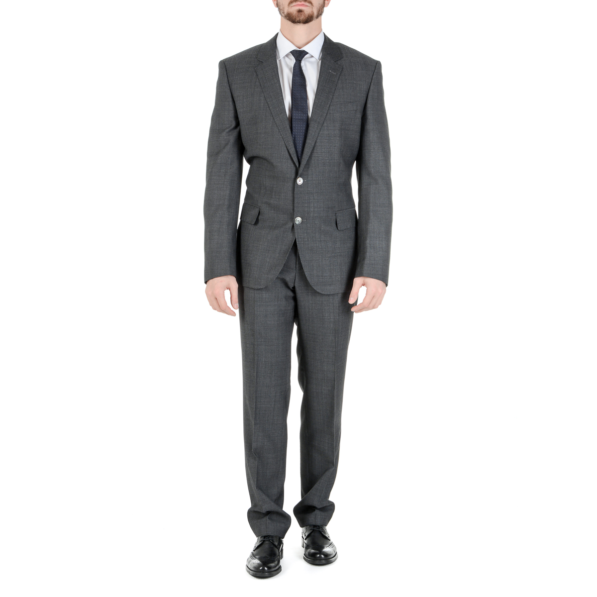 Traje Hugo Boss para hombre gris HUTSON GANDER