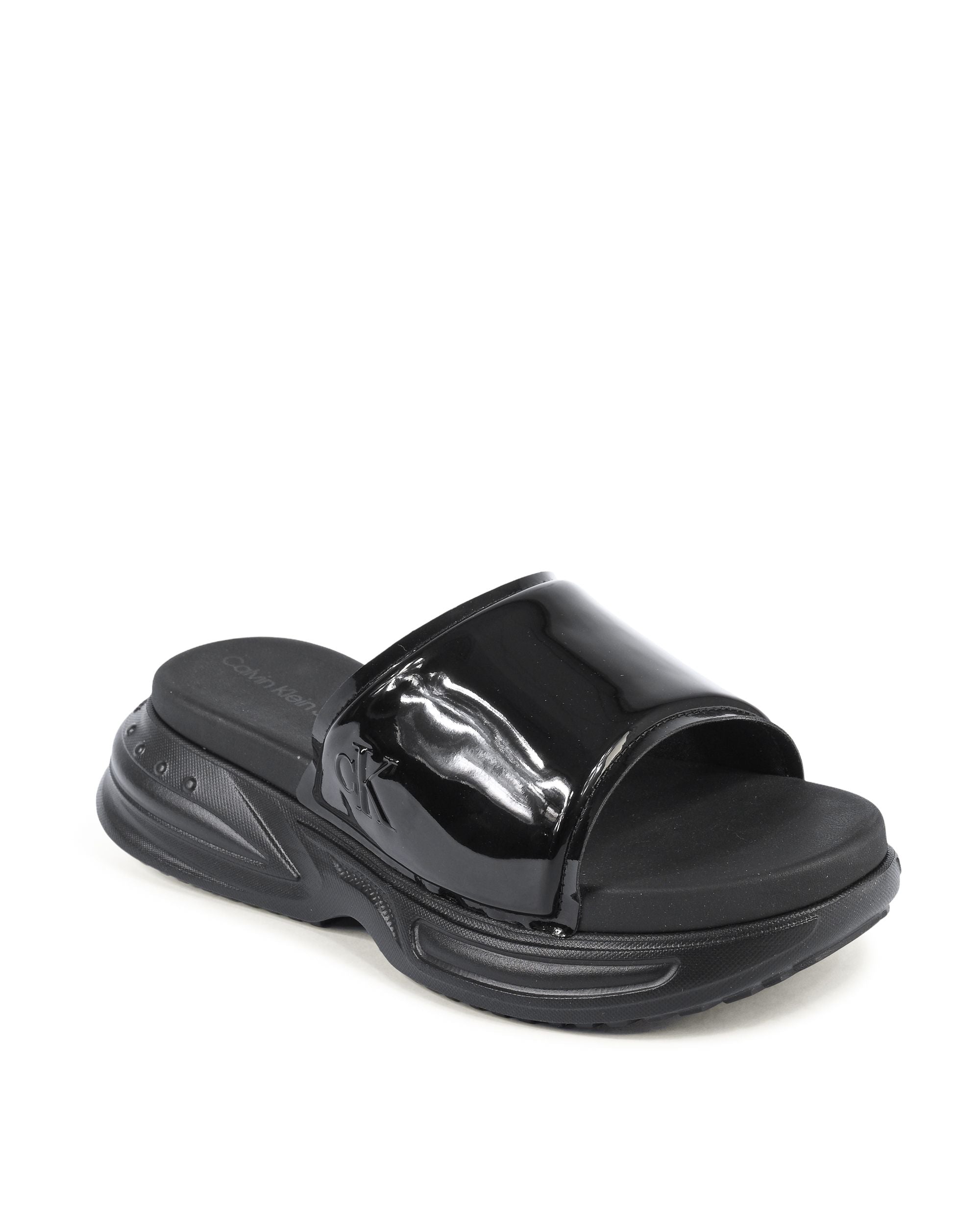 Chanclas Calvin Klein para mujer negras YW0YW014040GT