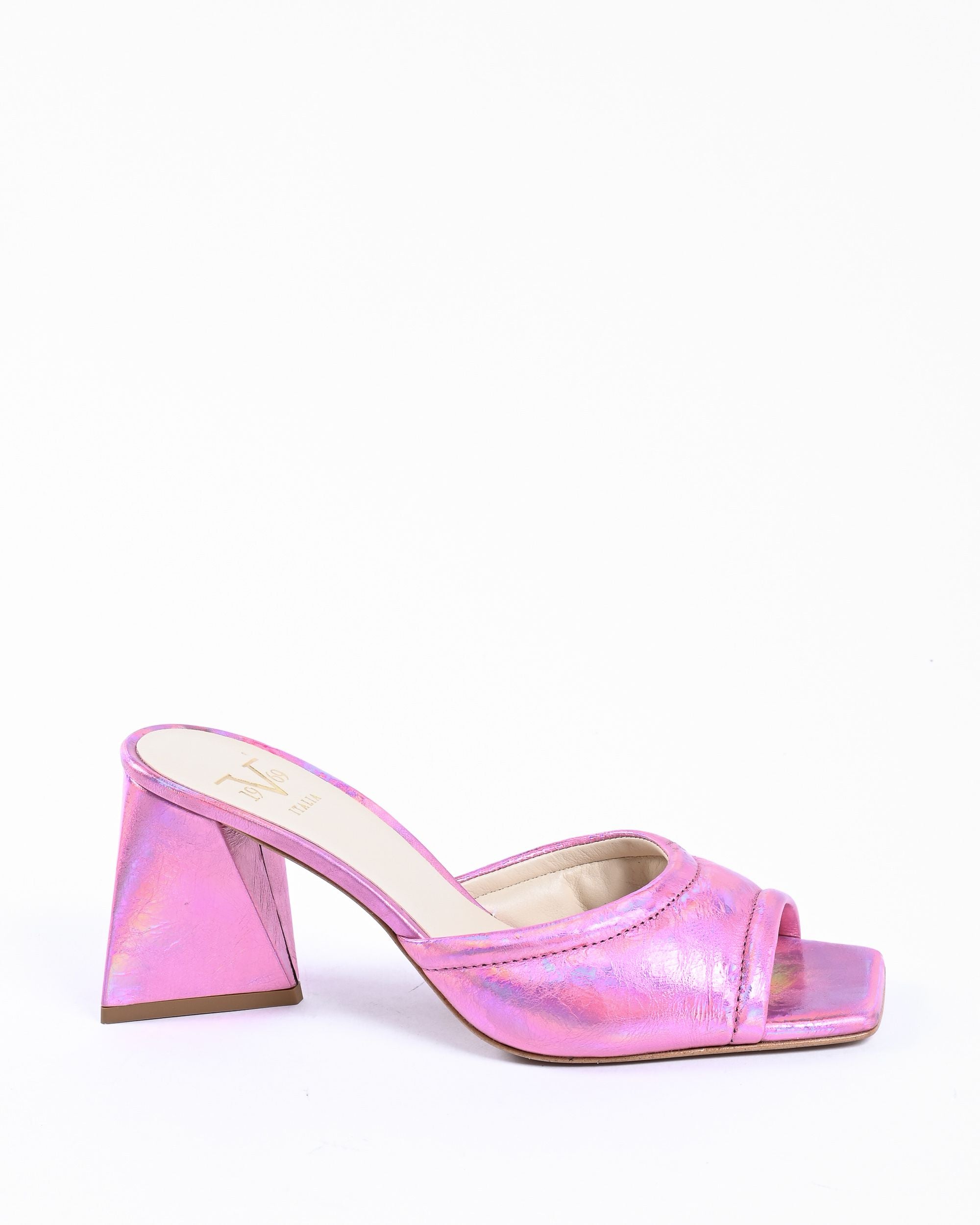 19V69 Italia Sandalia de mujer rosa SIMONA KID NAPLACK ROSA