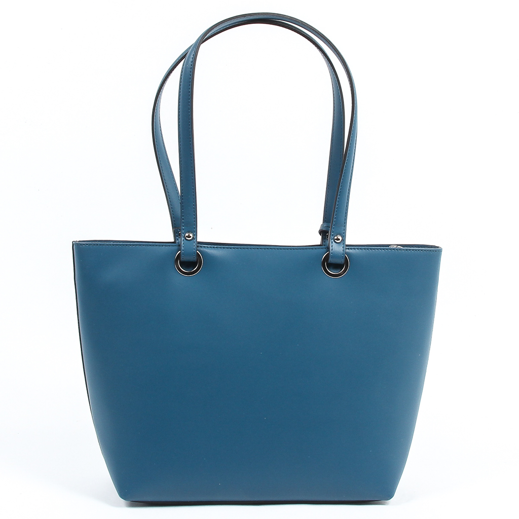 V 1969 Italia Bolso Mujer V009-S RUGA PETROLIO