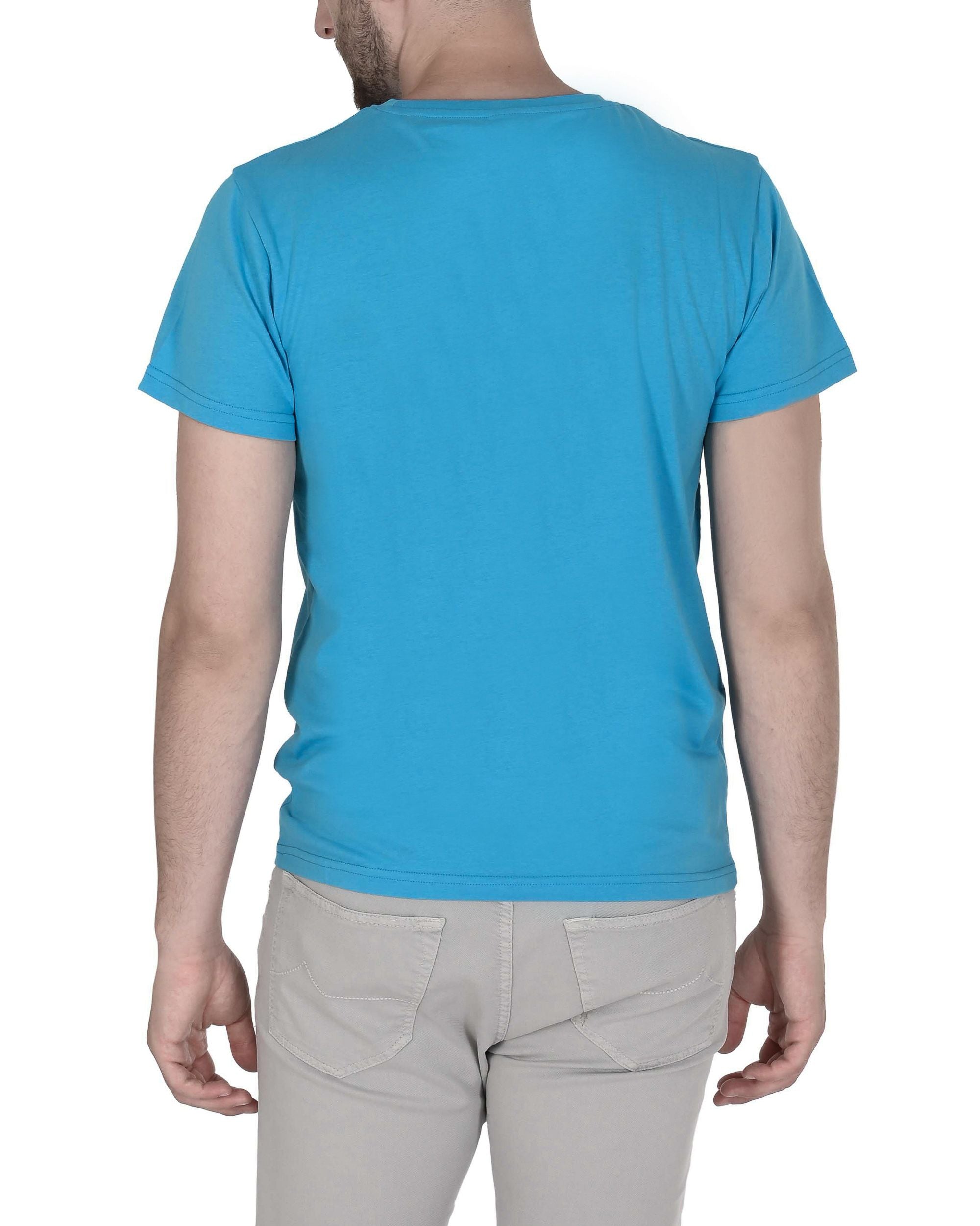 Camiseta 19V69 Italia para hombre VSC1MTS05 AZUL