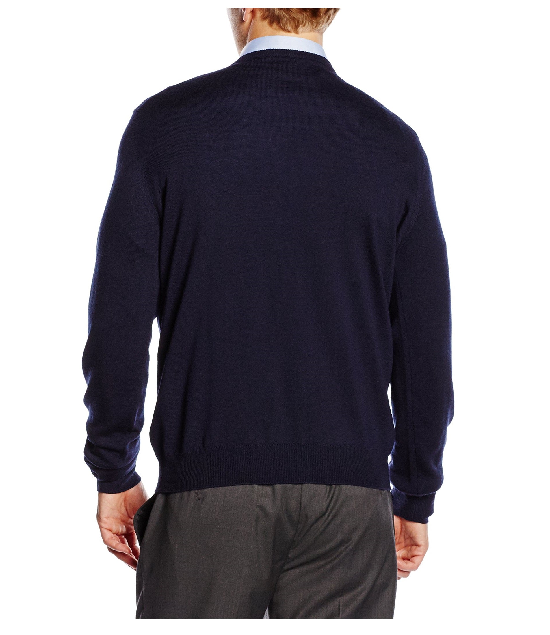 Armani Collezioni suéter para hombre con cuello en V PCM19M PC01M 921