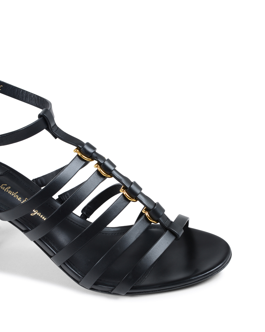 Sandalias Salvatore Ferragamo Mujer Negro ACRI