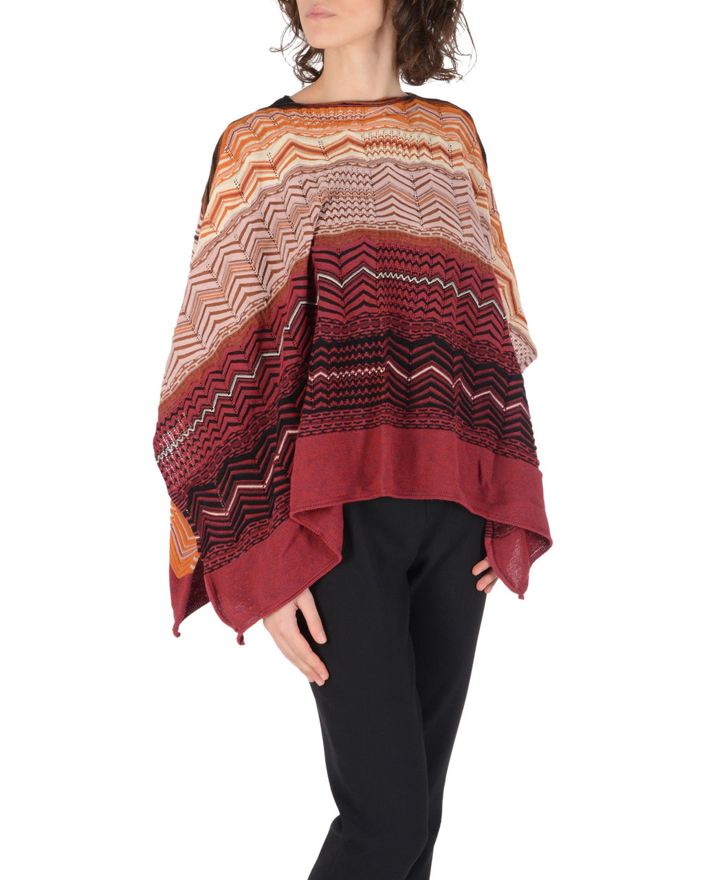 Poncho Missoni Mujer Multicolor POT8WMD55470004