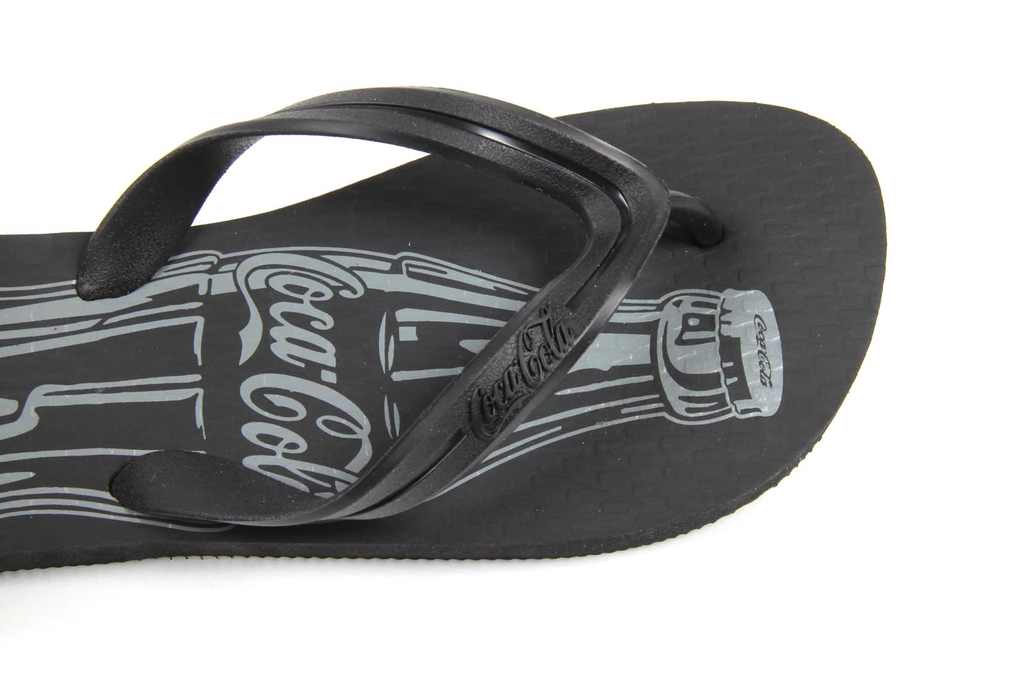 Chanclas Coca Cola para hombre CCA0588 SANDALIA BASIC MASCULINA NEGRO