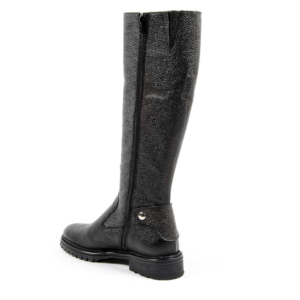Andrew Charles Womens High Boot Dark Grey SUZI