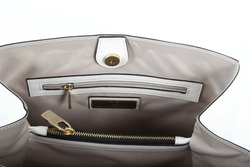 Bolso de mano para mujer V 1969 Italia G550-52 RUGA ICE