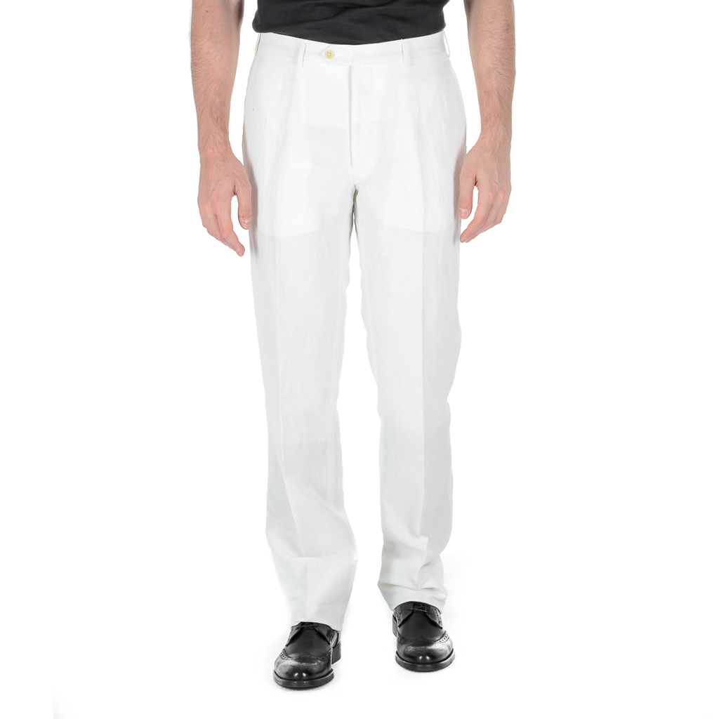 Armani Collezioni Mens Pants White