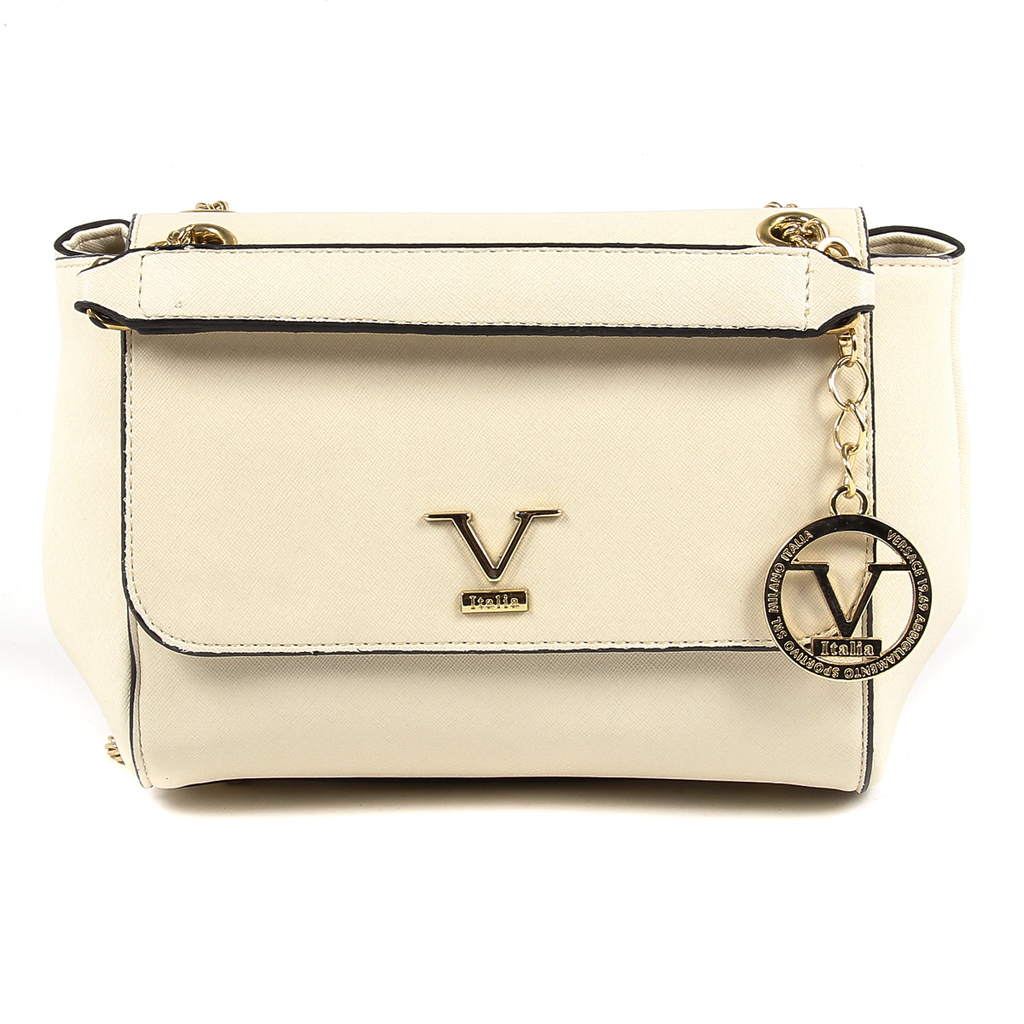 V 1969 Italia Womens Handbag Beige PRISCILLA