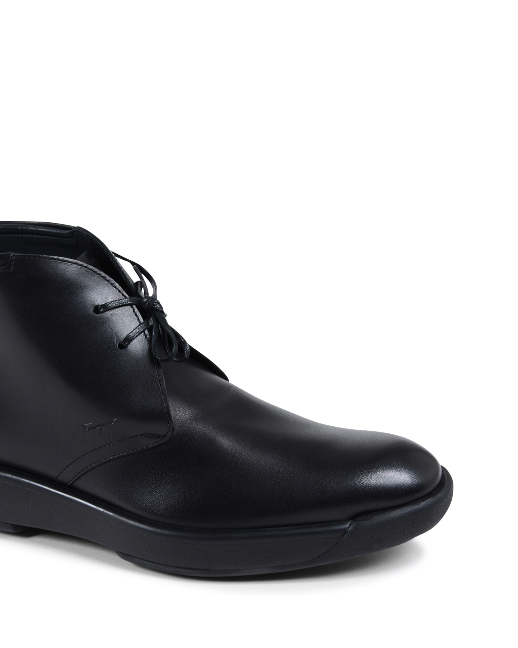 Salvatore Ferragamo - Botines negros para hombre DORRIS