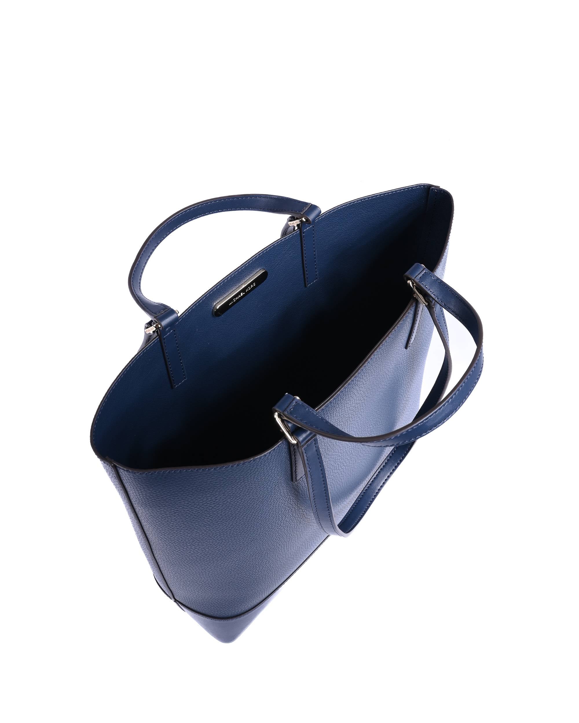 Bolso de mano Michael Kors para mujer 35TOG9T3T azul marino