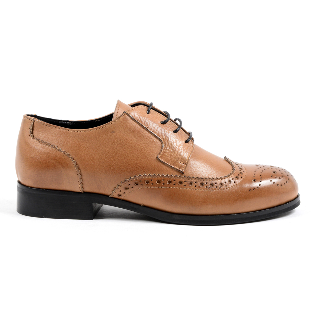 V 1969 Italia - Zapato con cordones para mujer, color marrón, SULLY