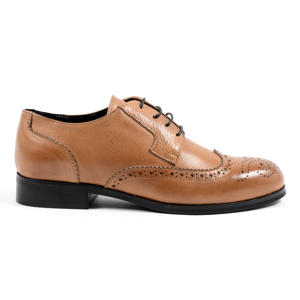 V 1969 Italia - Zapato con cordones para mujer, color marrón, SULLY
