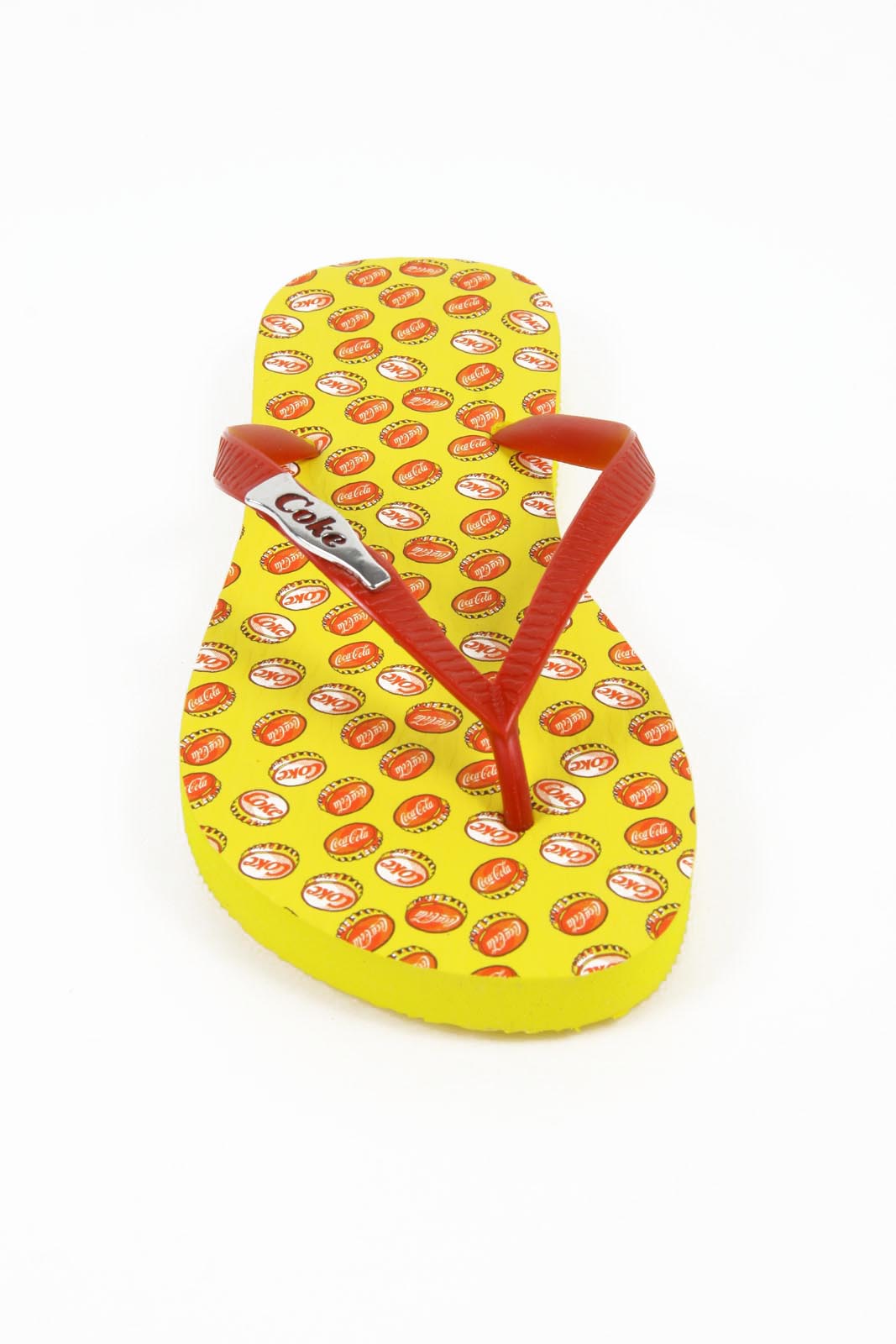 Chanclas Coca Cola para mujer CCA0595 TAMPINHAS NIÑA AMARILLO