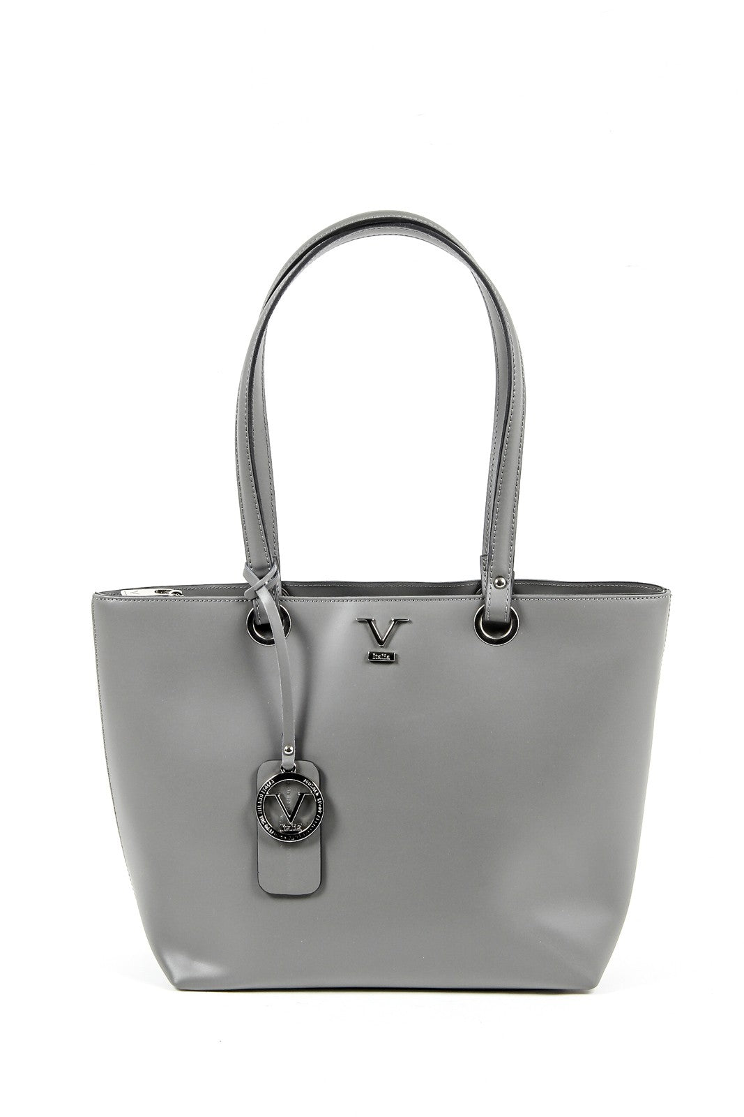 Bolso de mano para mujer V 1969 Italia V009-S RUGA GRIGIO