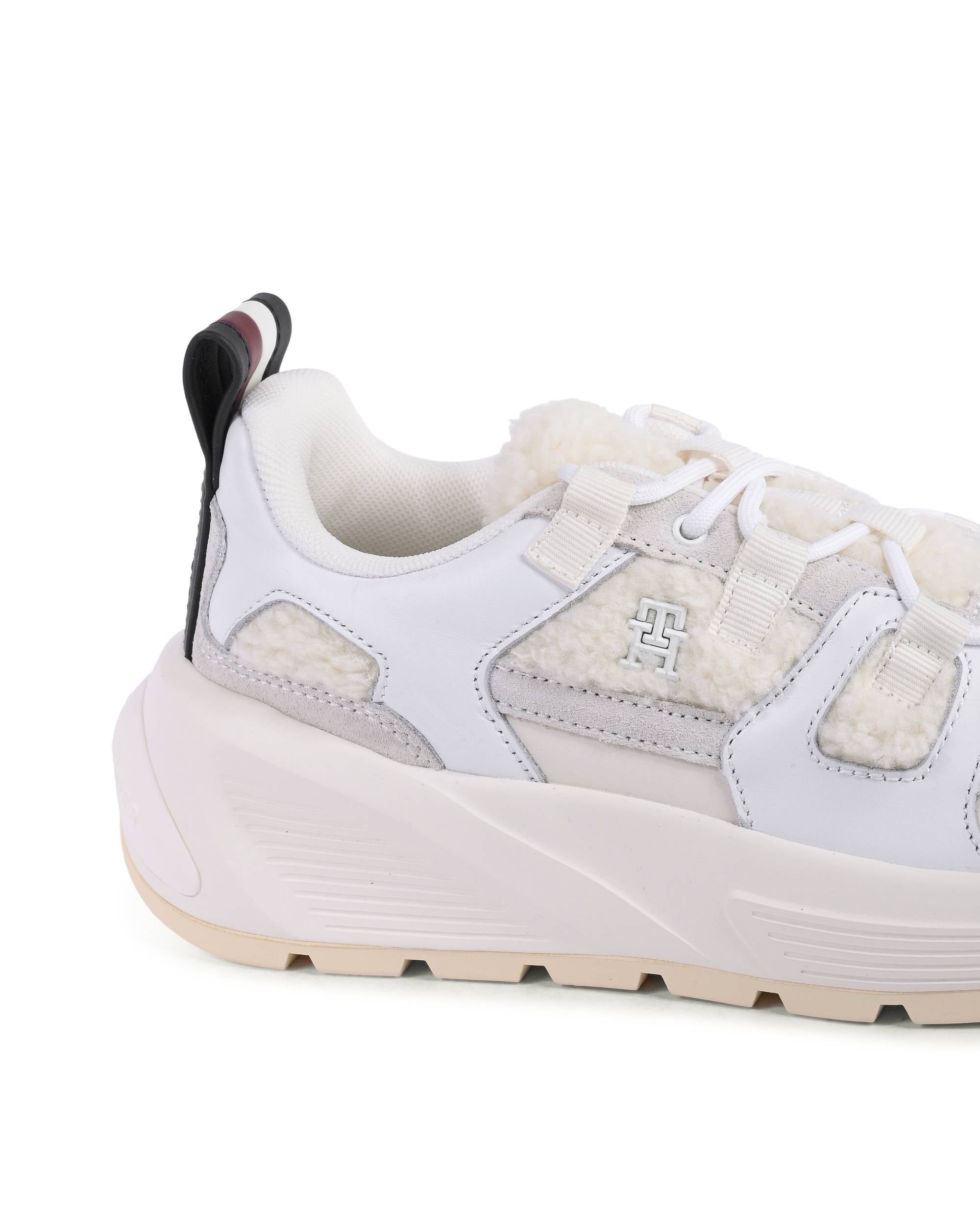 Zapatillas Tommy Hilfiger para mujer BLANCAS FW0FW07307YBH