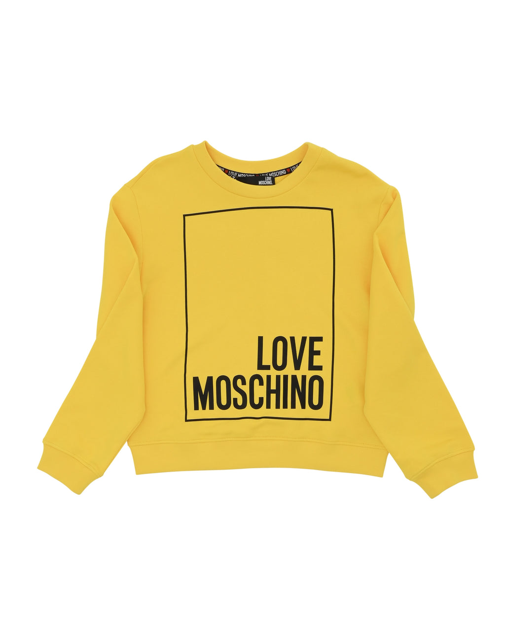 Sudadera Love Moschino para mujer W 6 306 47 M 4055 I60 AMARILLO