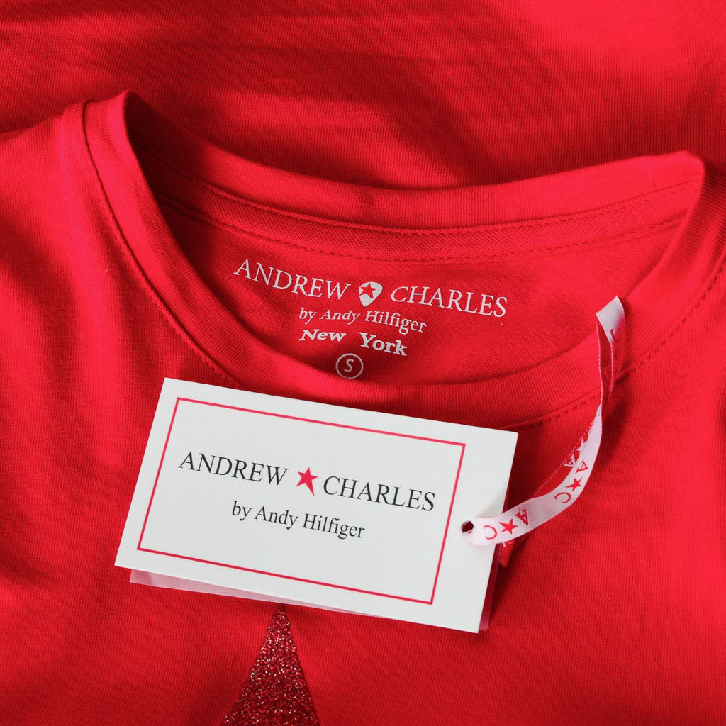 Camiseta para mujer Andrew Charles By Andy Hilfiger TS501 03 1002 TARANA RED S8