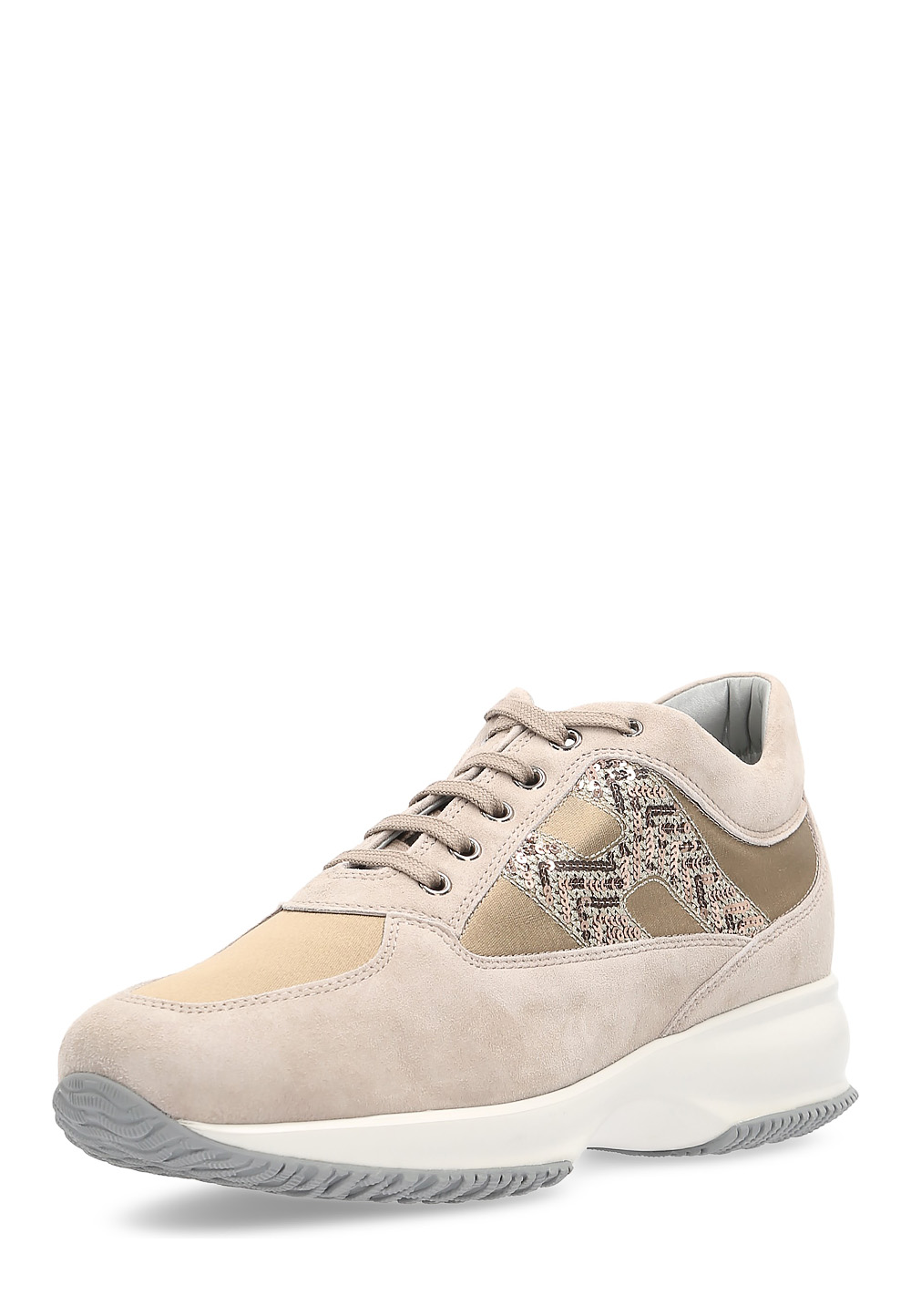 Hogan Womens Sneaker Grey Interactive HXW00N0G7703GZ0KC2
