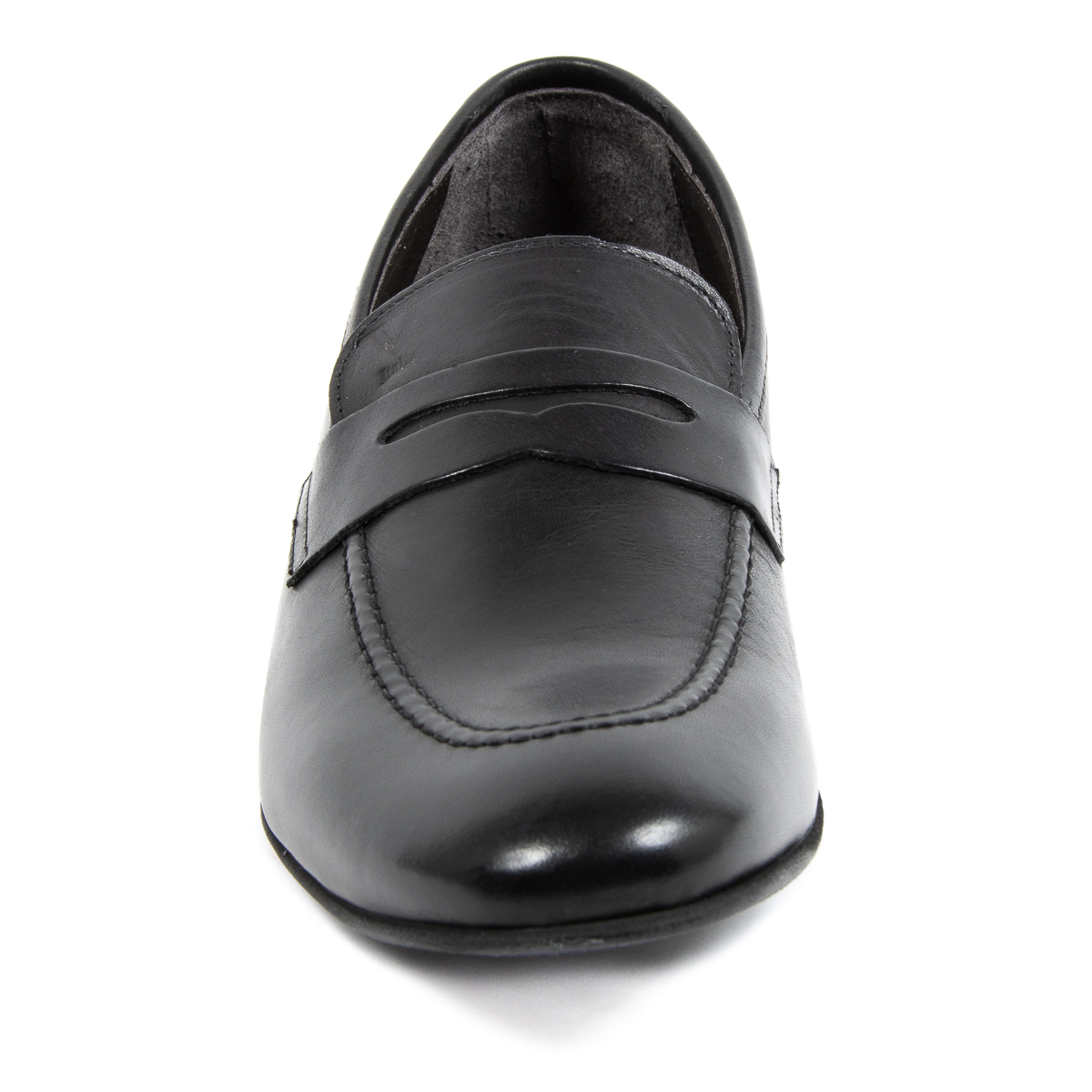 Mocasines V 1969 Italia para hombre, color negro, ADAM