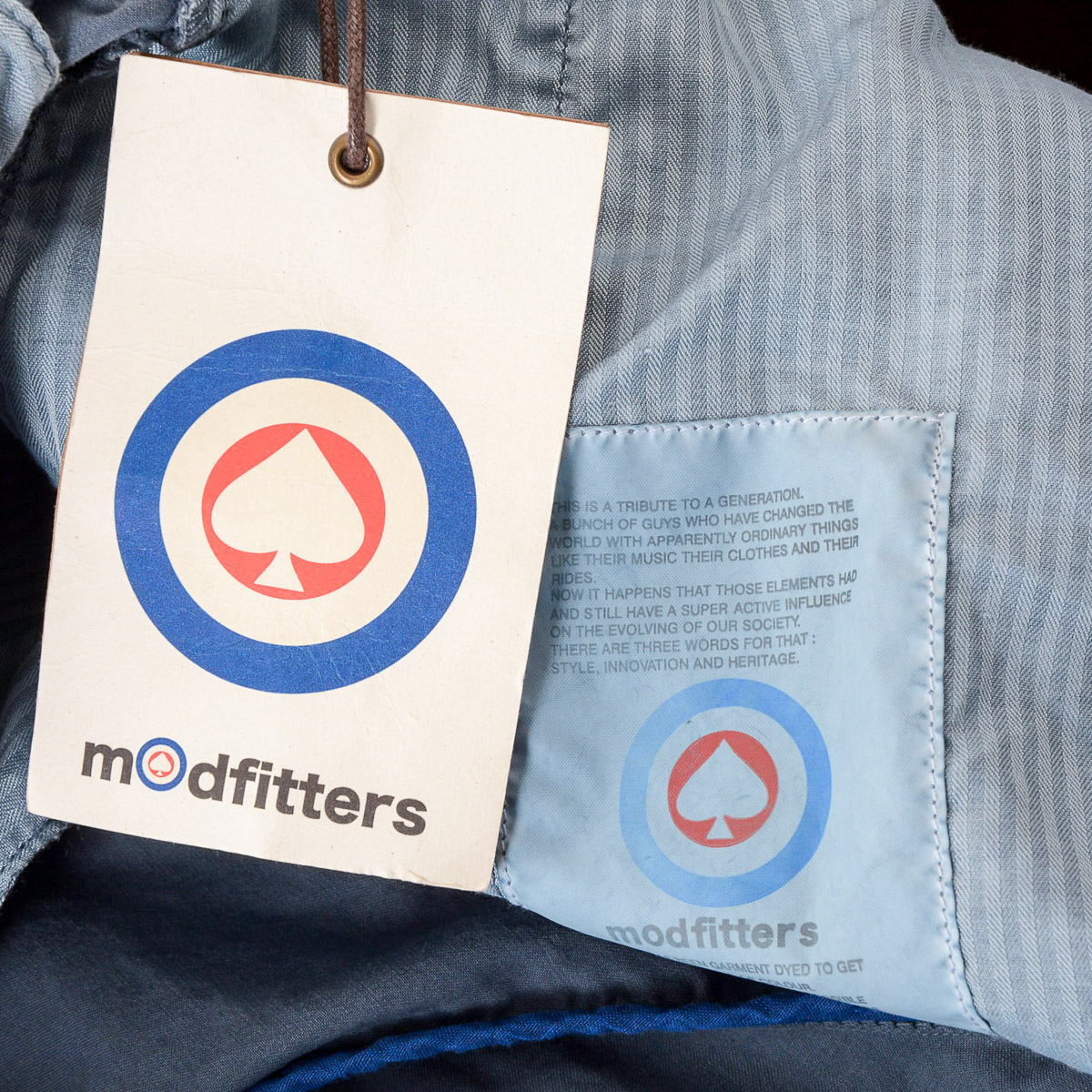 Pantalones Modfitters para hombre azul claro COMFORT NIGHT
