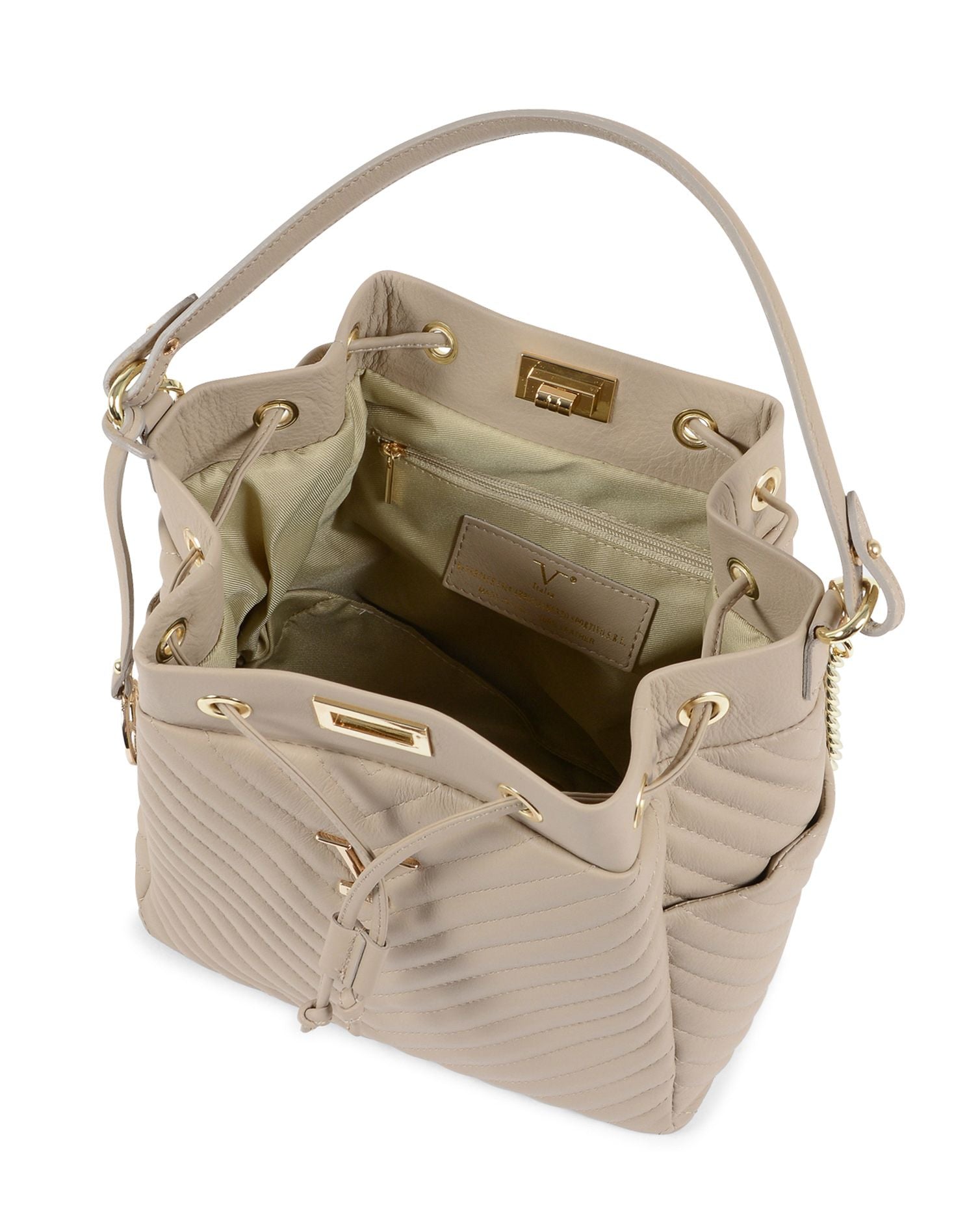 Bolso bandolera para mujer V Italia beige BH10272 52 SAUVAGE MARMO
