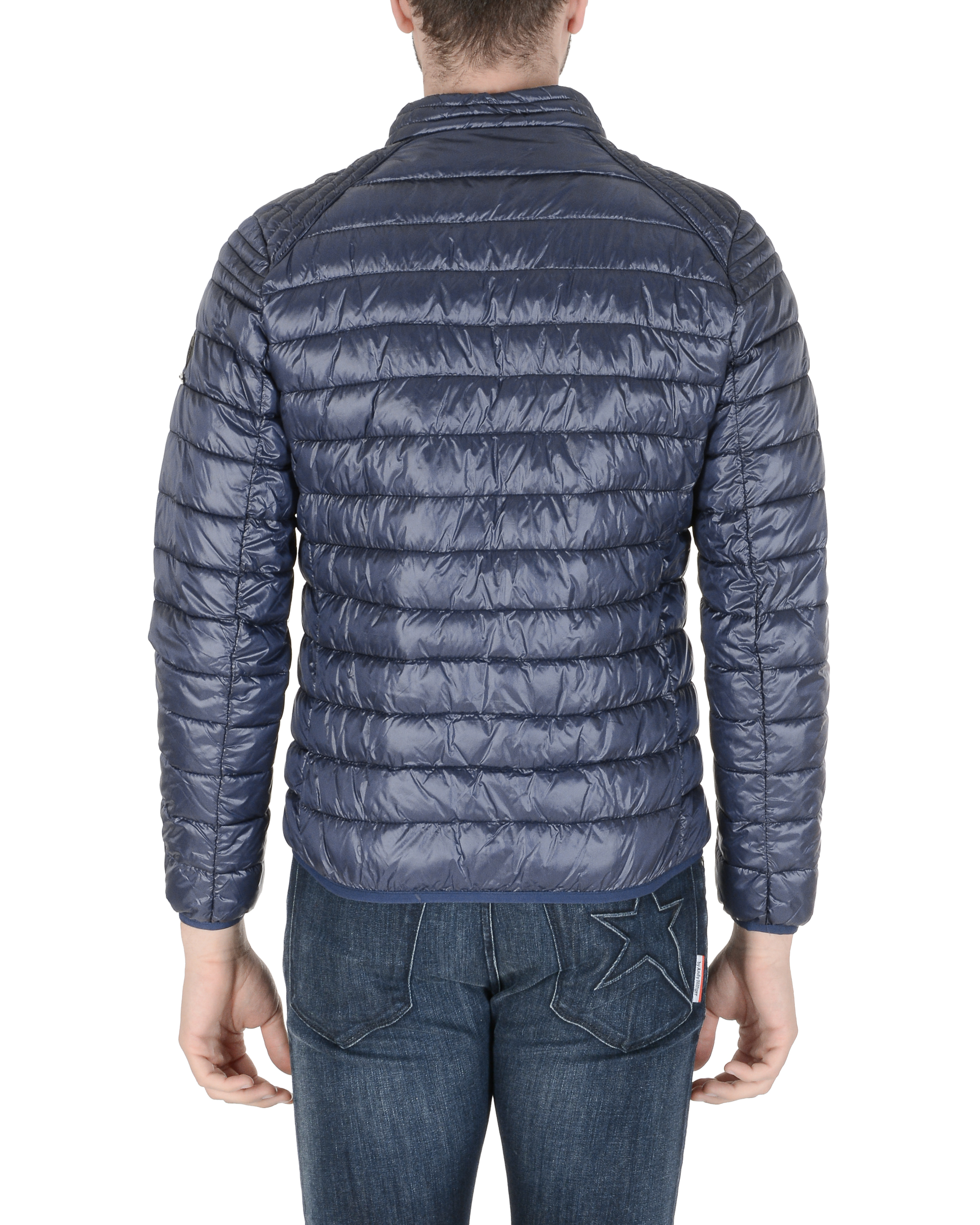 19V69 Italia Chaqueta para hombre Azul Marino RICHARD AZUL MARINO