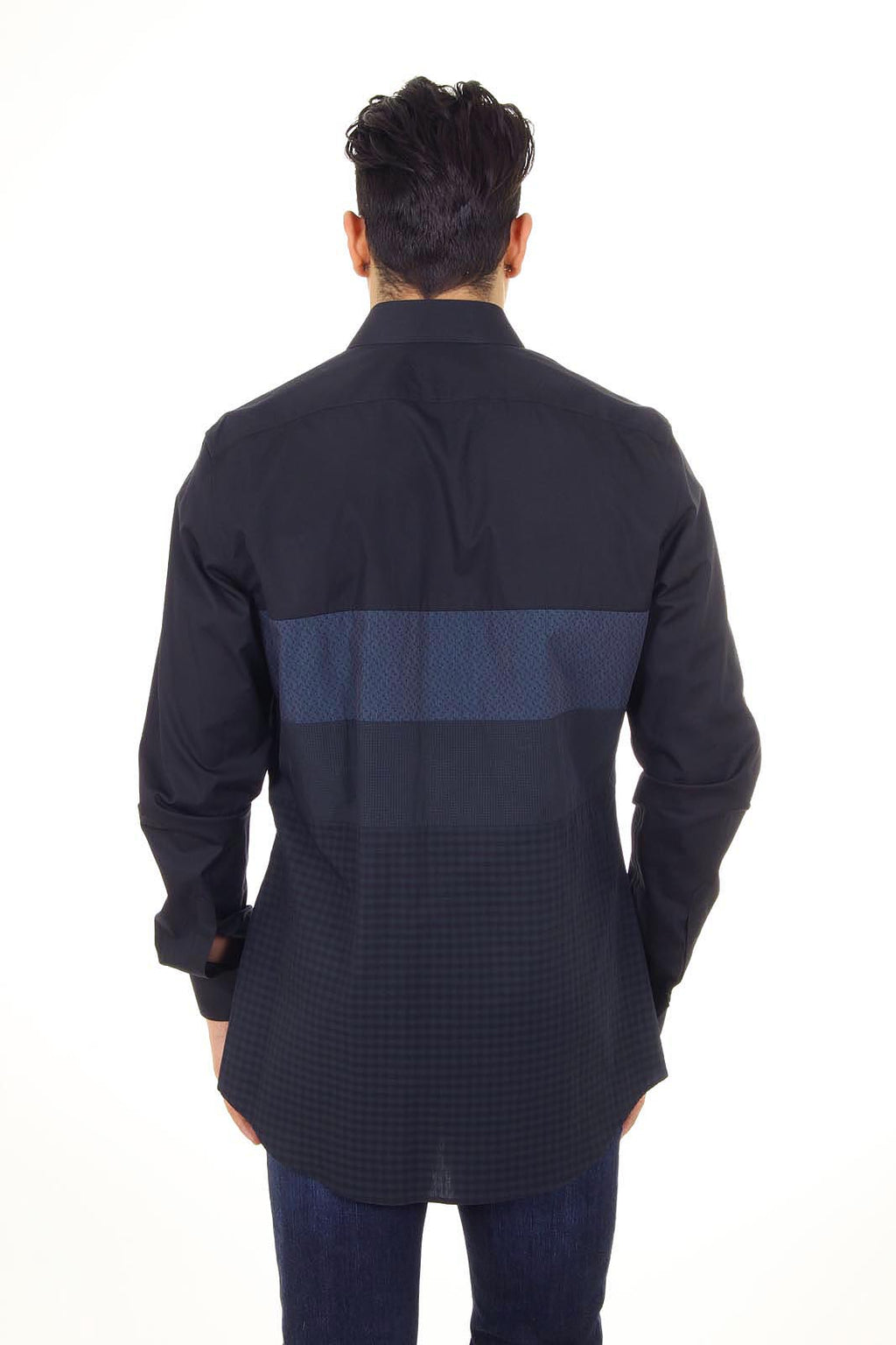 Camisa Dolce & Gabbana de manga larga para hombre G5CL6T G9U47 N0000