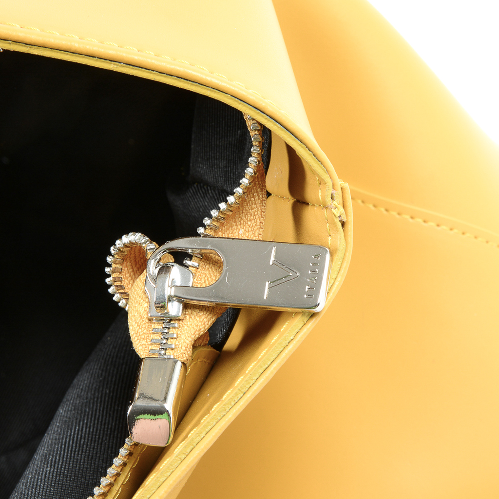 Bolso de mano para mujer V 1969 Italia amarillo GLORY