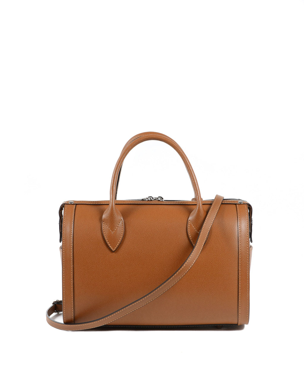 V Italia Womens Handbag Tan V014-S PALMELLATO CUOIO